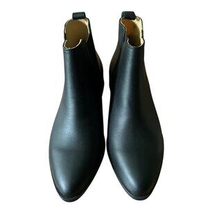 NWOB Nisolo Chelsea Booties Black Leather Size 7